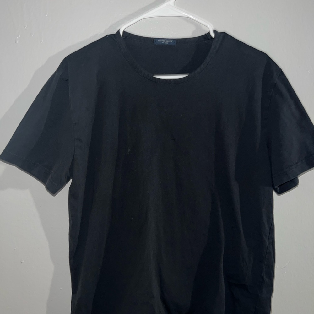 Men's Black Short Sleeve Tee